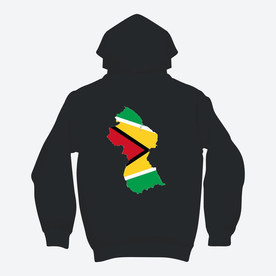 Blaze Up - Guyana Map Hoodie V2