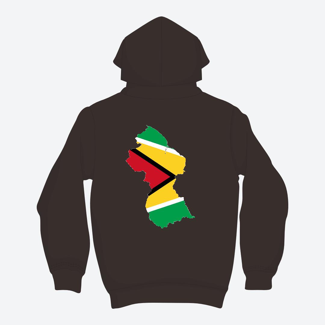 Blaze Up - Guyana Map Hoodie V2
