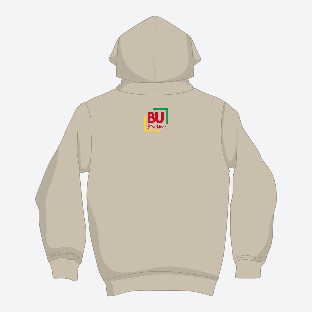 Blaze Up - Guyana Map Hoodie