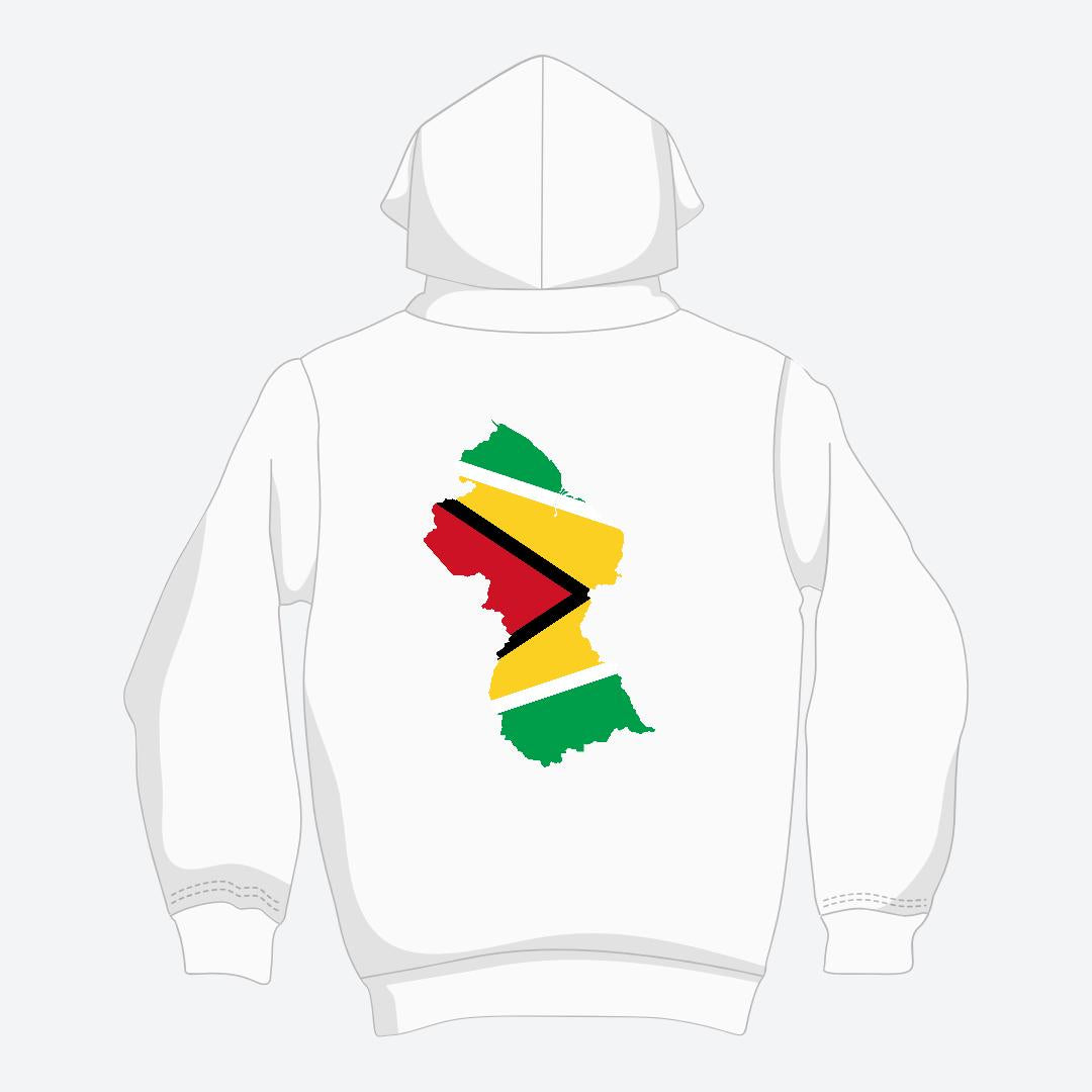 Blaze Up - Guyana Map Hoodie V2