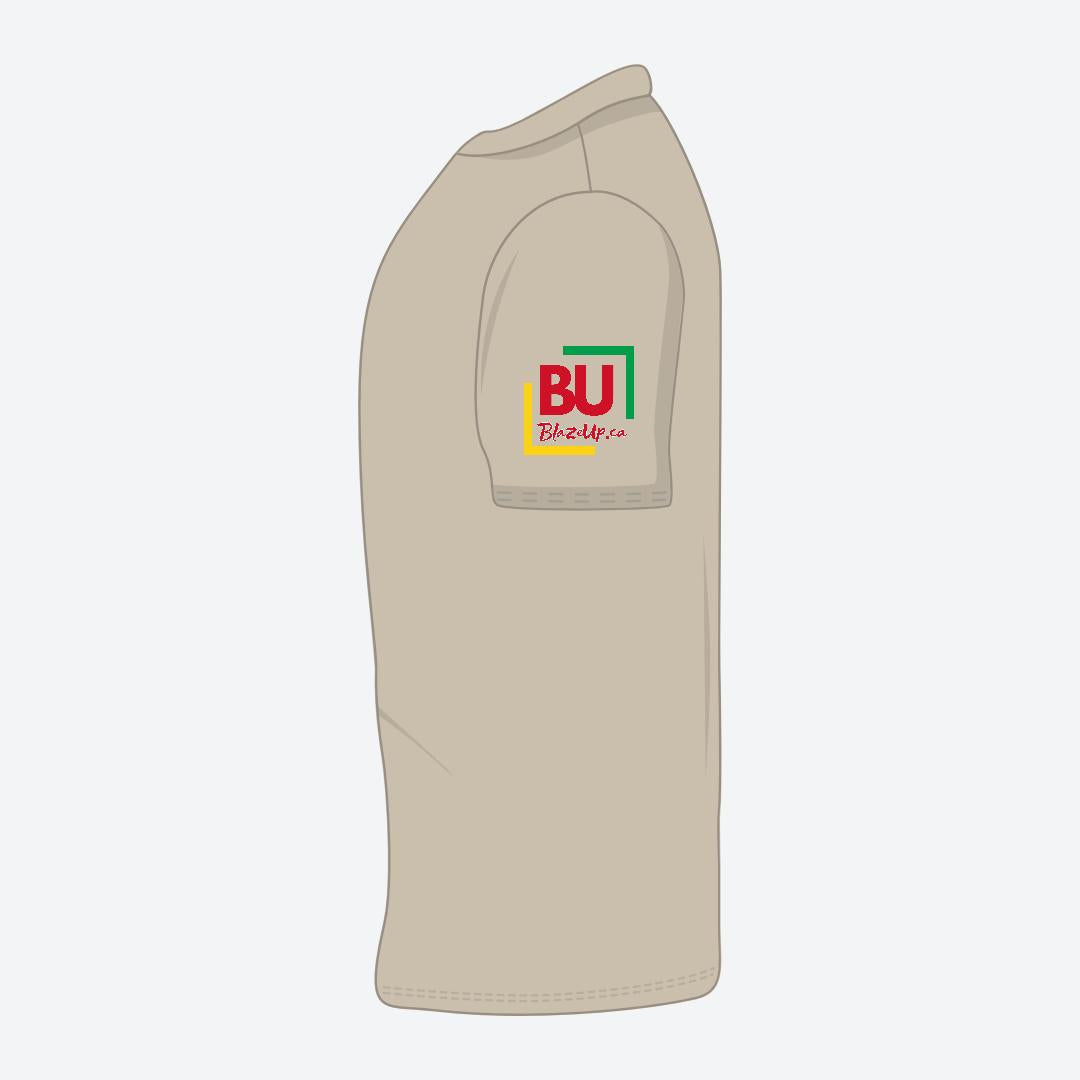 Blaze Up - Guyana Map Tee