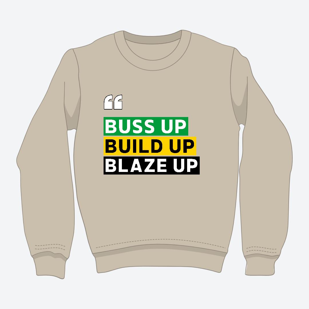 Blaze Up - Jamaica Crewneck