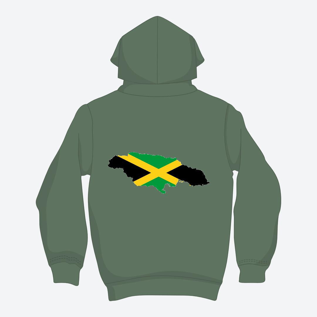 Blaze Up - Jamaica Map Hoodie V2