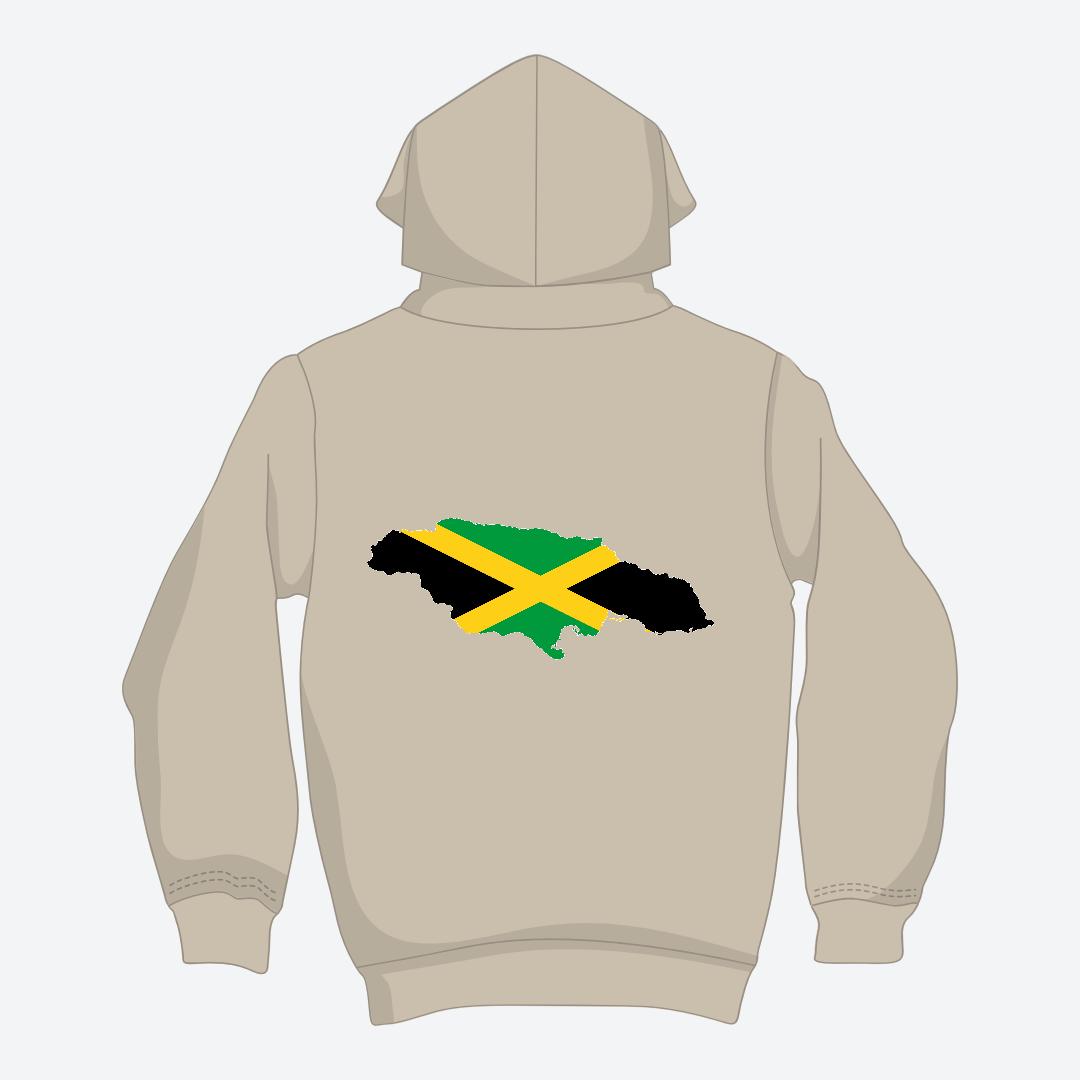 Blaze Up - Jamaica Map Hoodie V2
