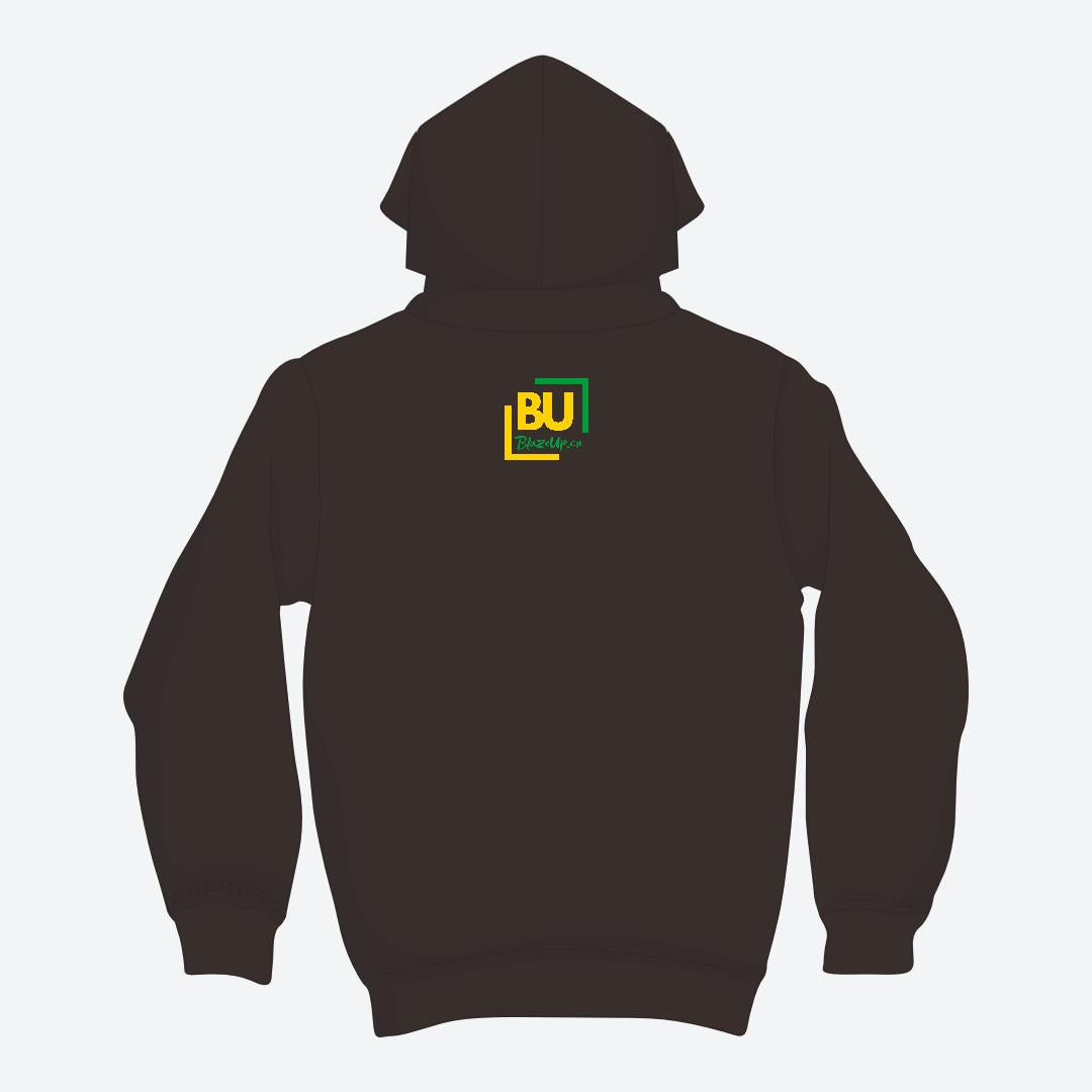 Blaze Up - Jamaica Map Hoodie