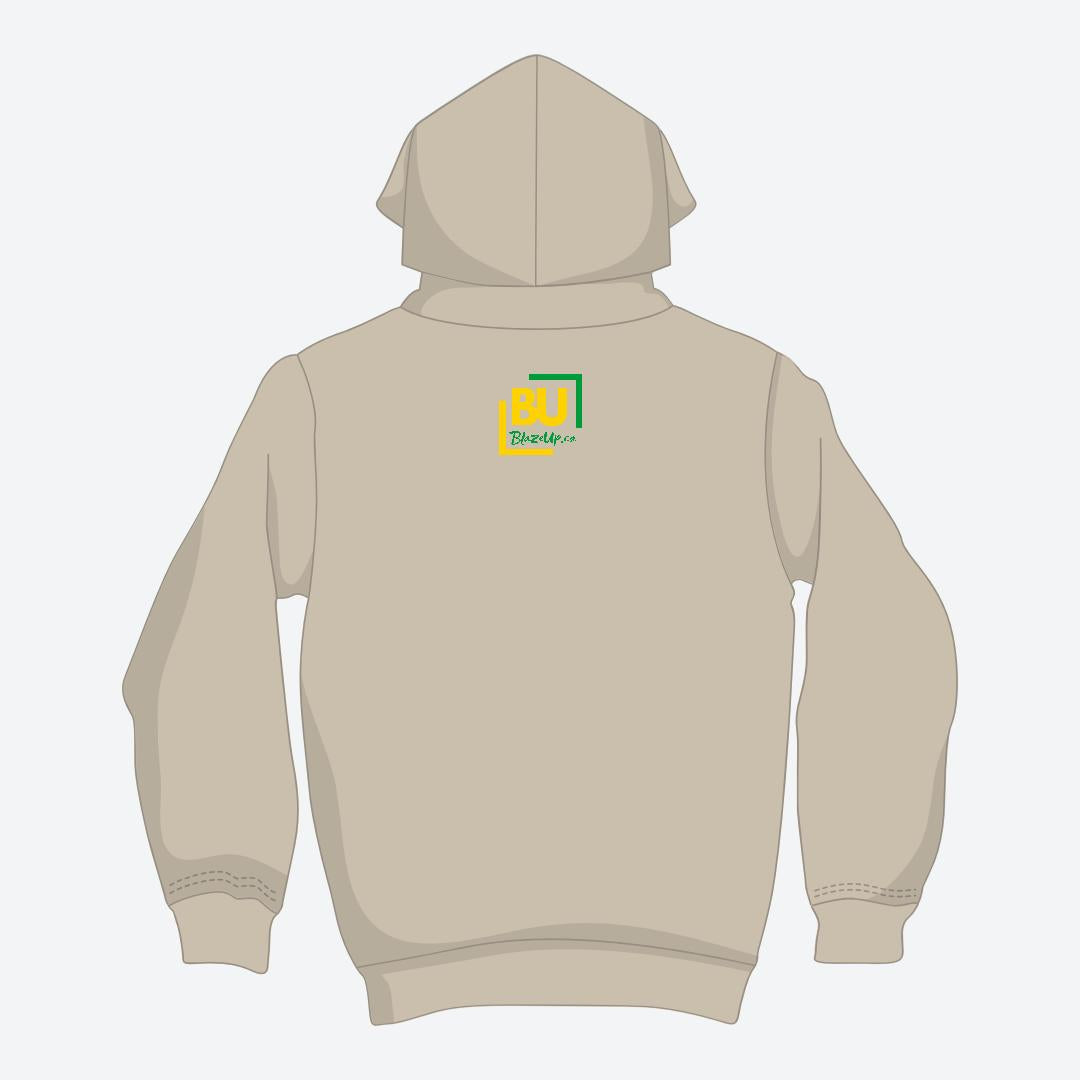 Blaze Up - Jamaica Map Hoodie