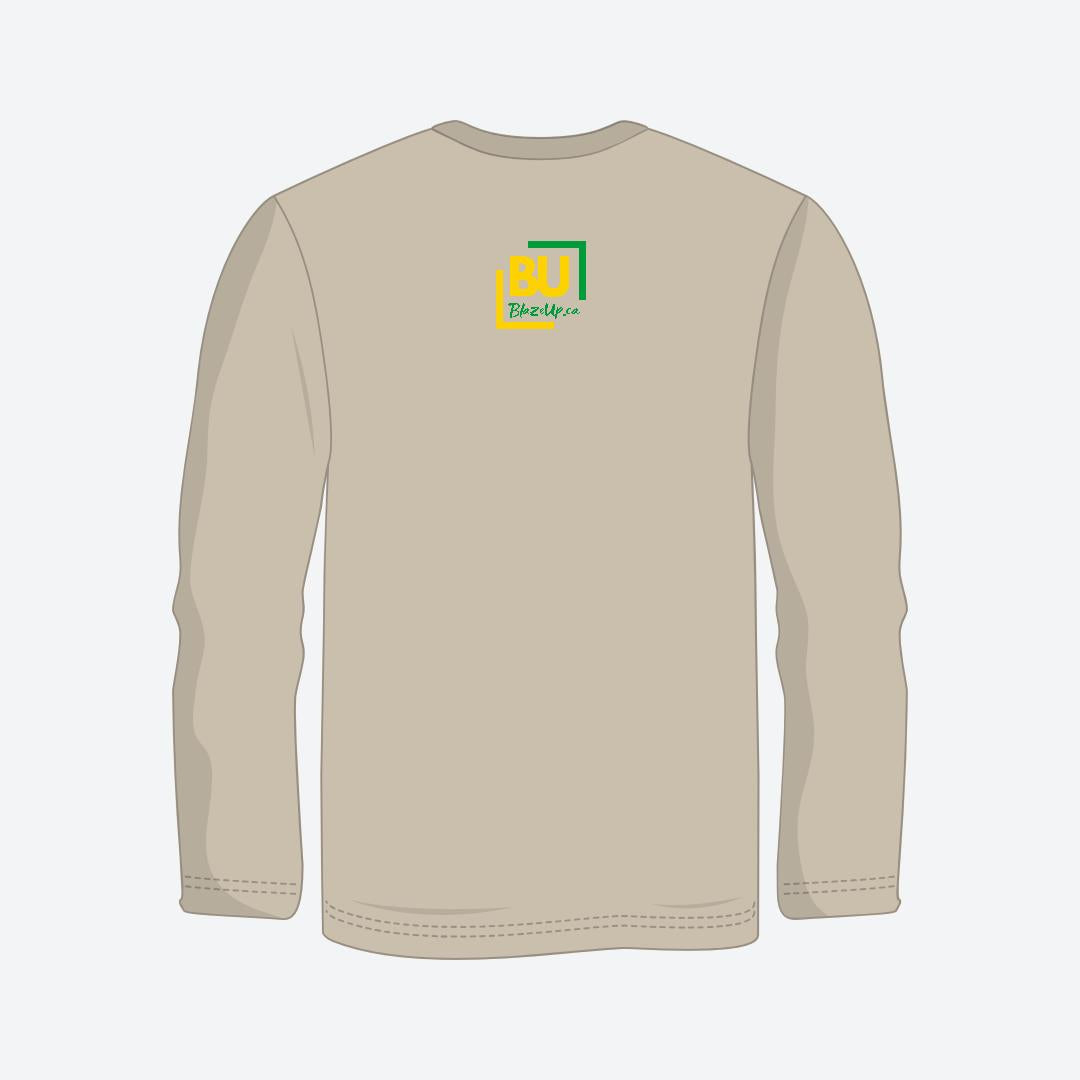 Blaze Up - Jamaica Map Long Sleeve