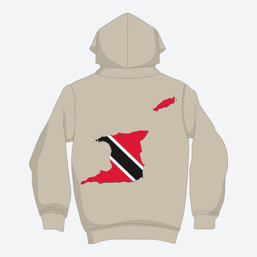 Blaze Up - Trinidad & Tobago Map Hoodie V2