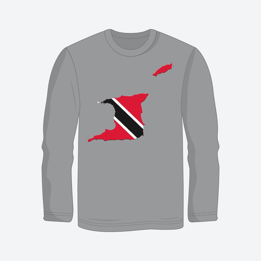 Blaze Up - Trinidad & Tobago Map Long Sleeve