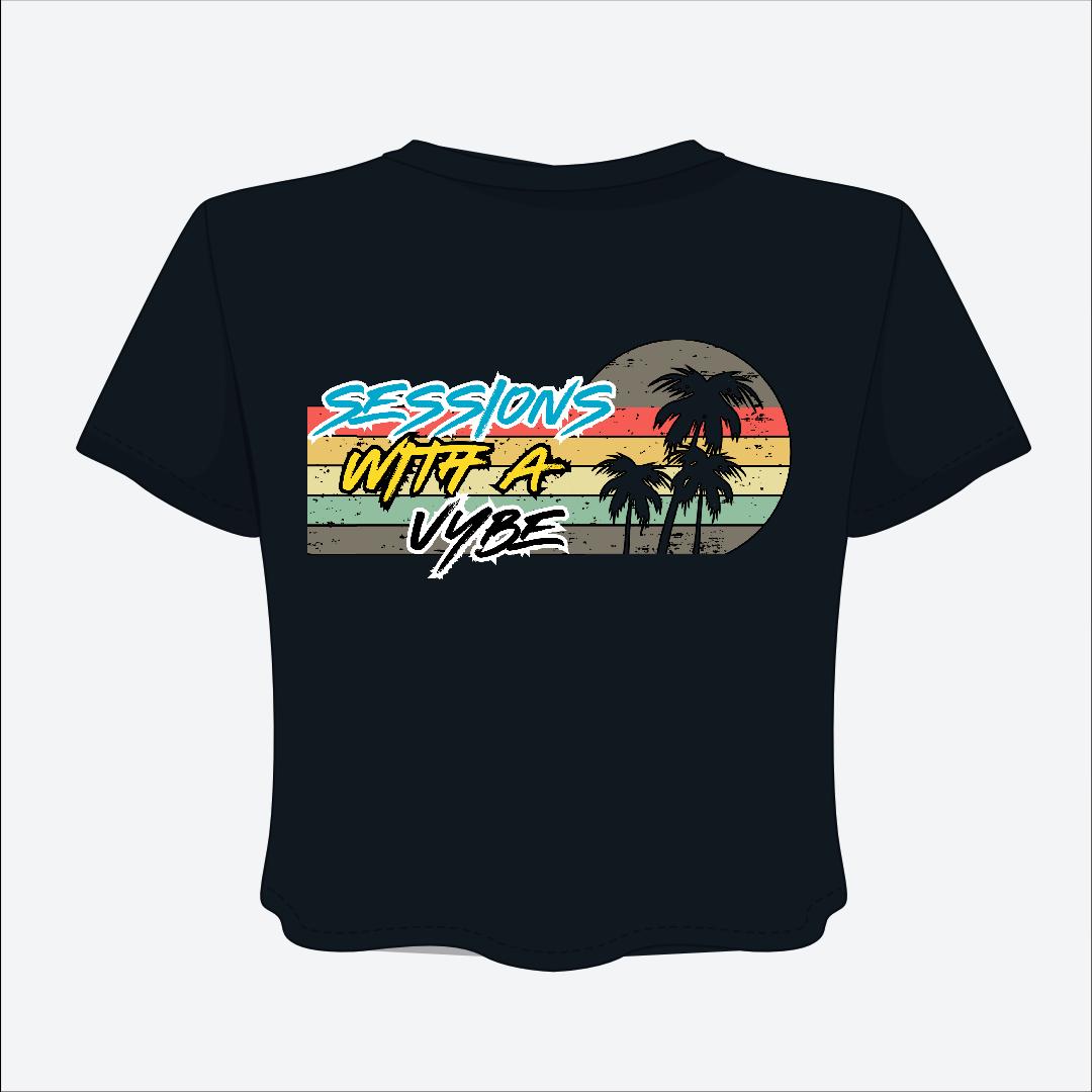 Sessions With A Vybe - 242 Crop Tee