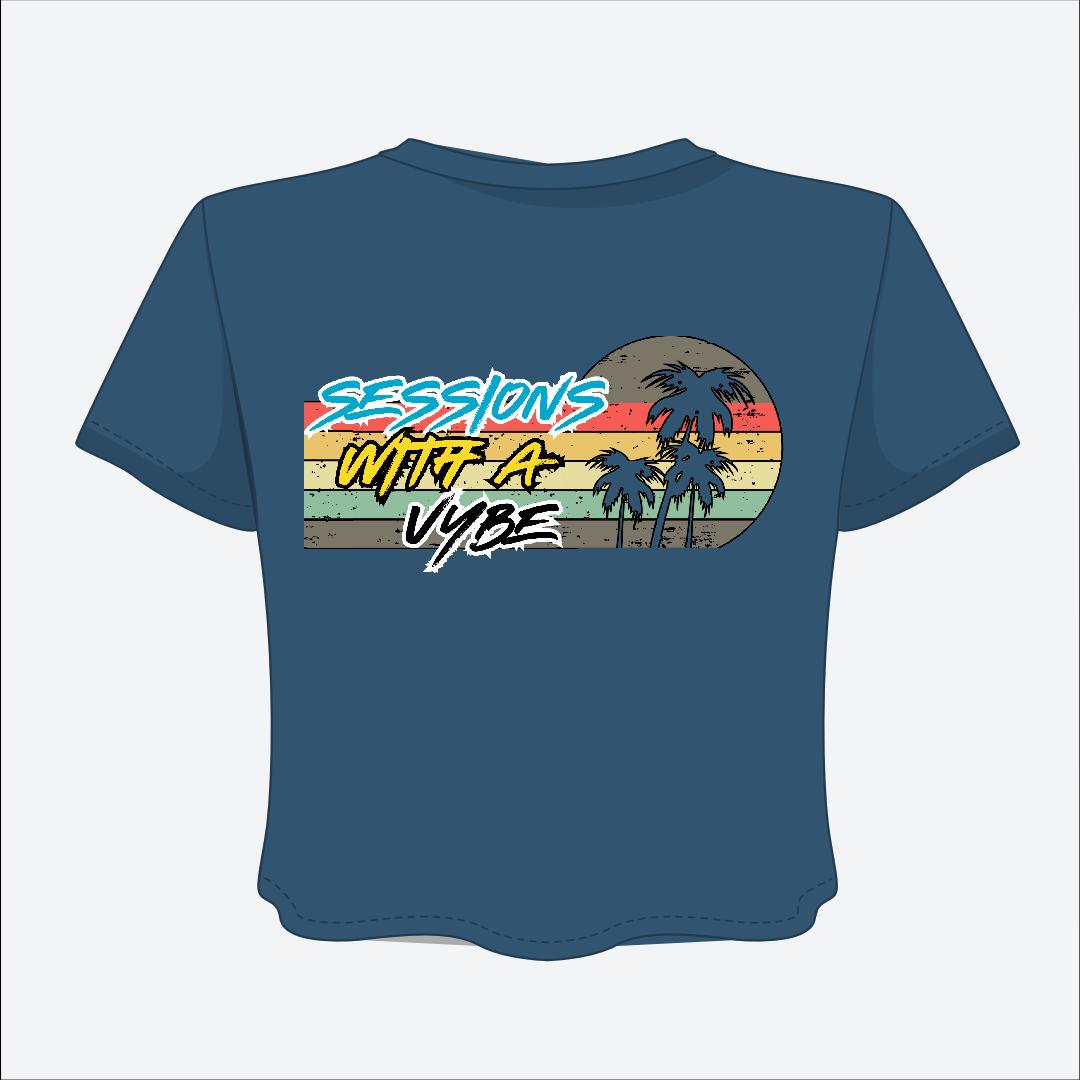 Sessions With A Vybe - 242 Crop Tee