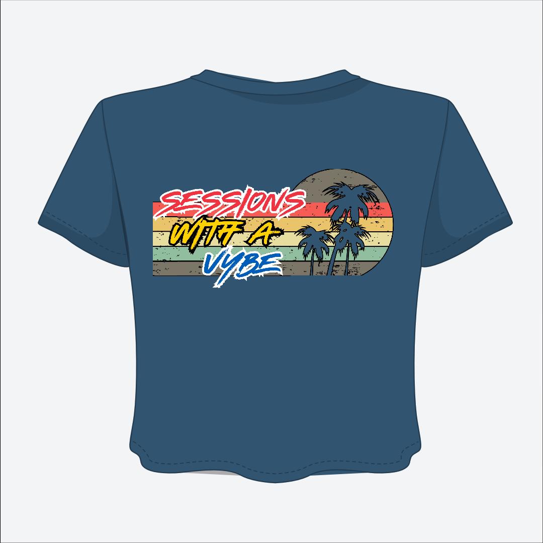 Sessions With A Vybe - 268 Crop Tee