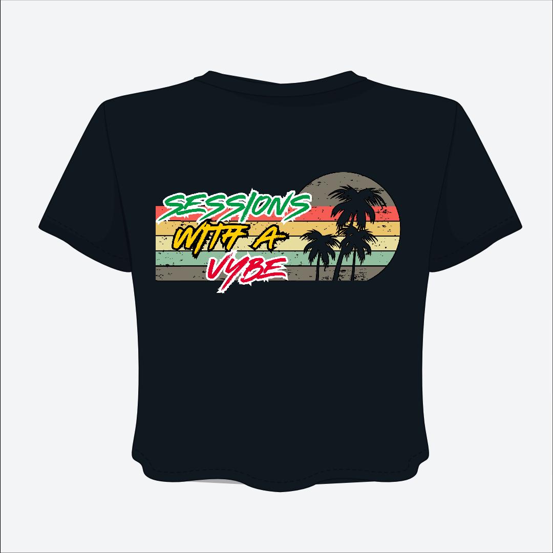 Sessions With A Vybe - 767 Crop Tee
