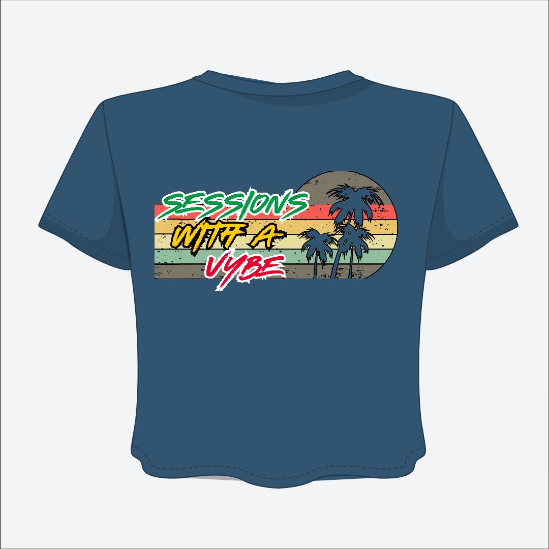 Sessions With A Vybe - 767 Crop Tee
