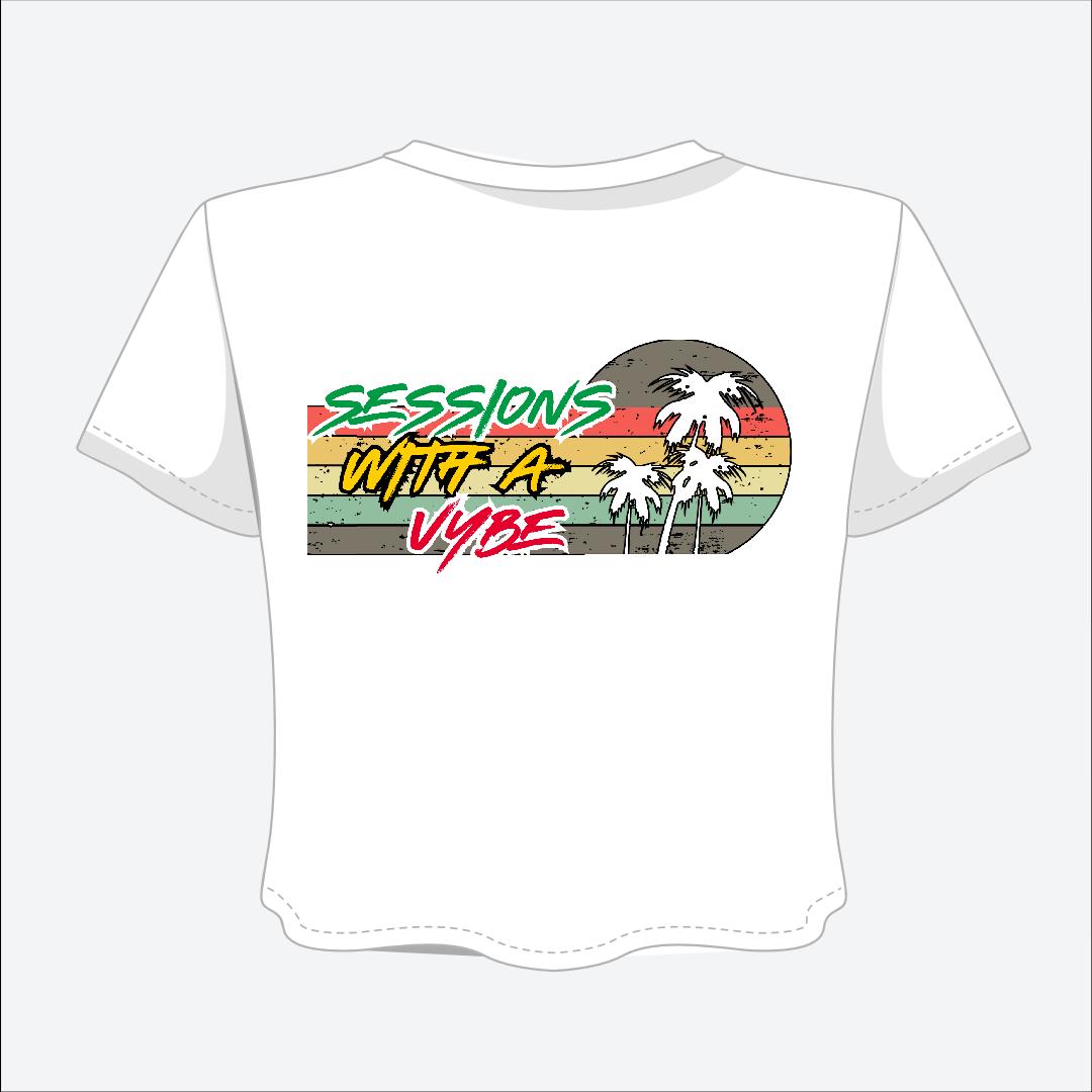 Sessions With A Vybe - 767 Crop Tee