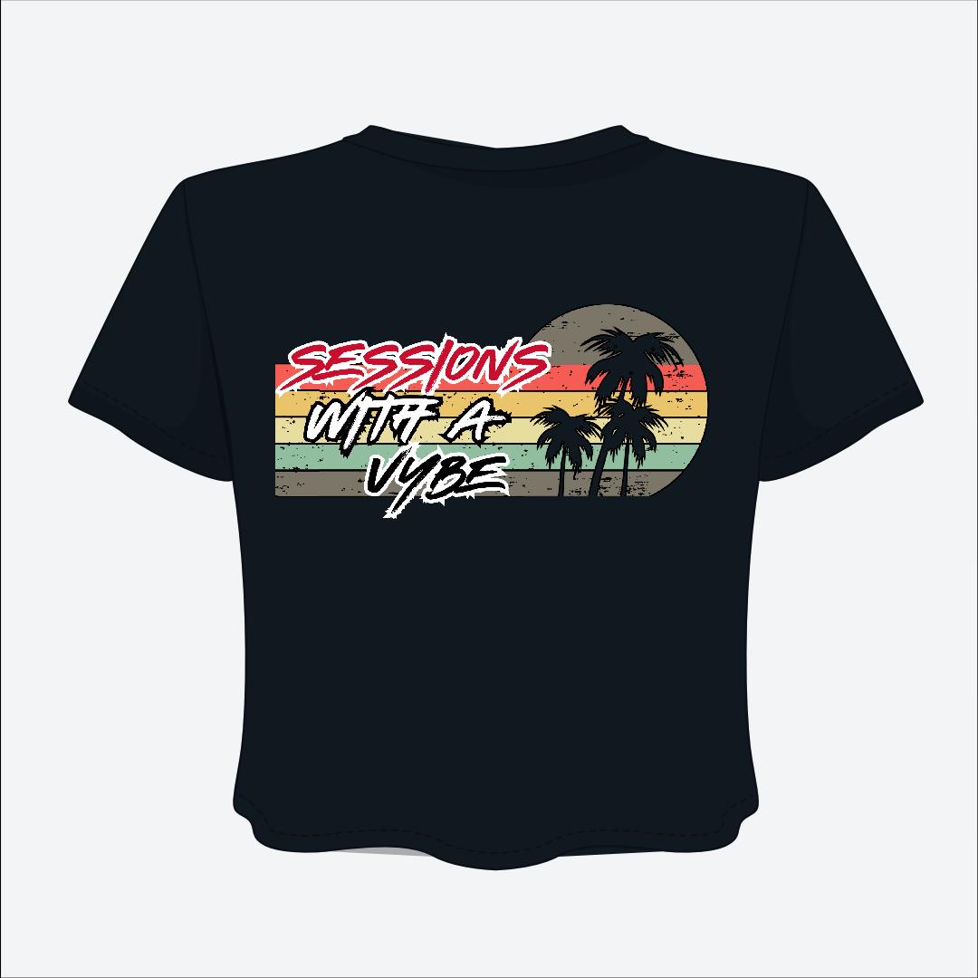 Sessions With A Vybe - 868 Crop Tee