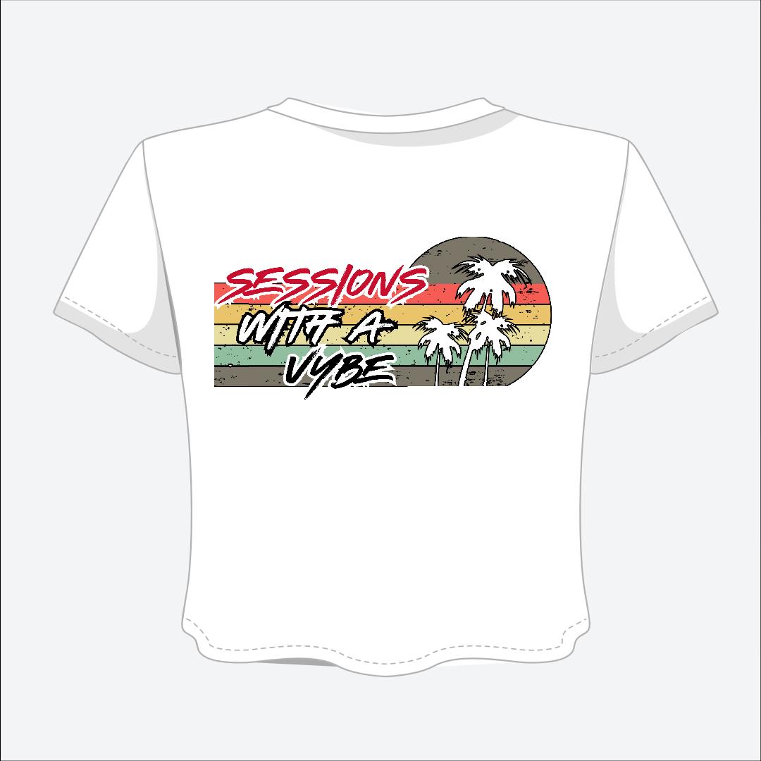 Sessions With A Vybe - 868 Crop Tee