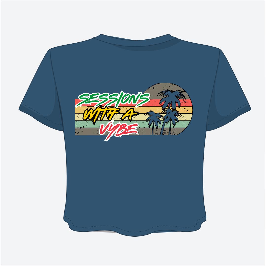 Sessions With A Vybe - 869 Crop Tee