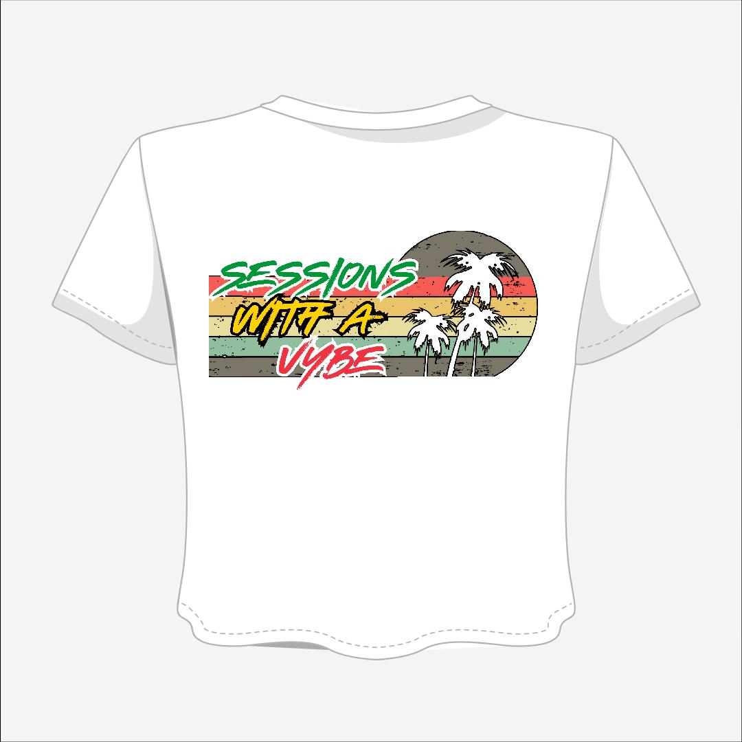 Sessions With A Vybe - 869 Crop Tee