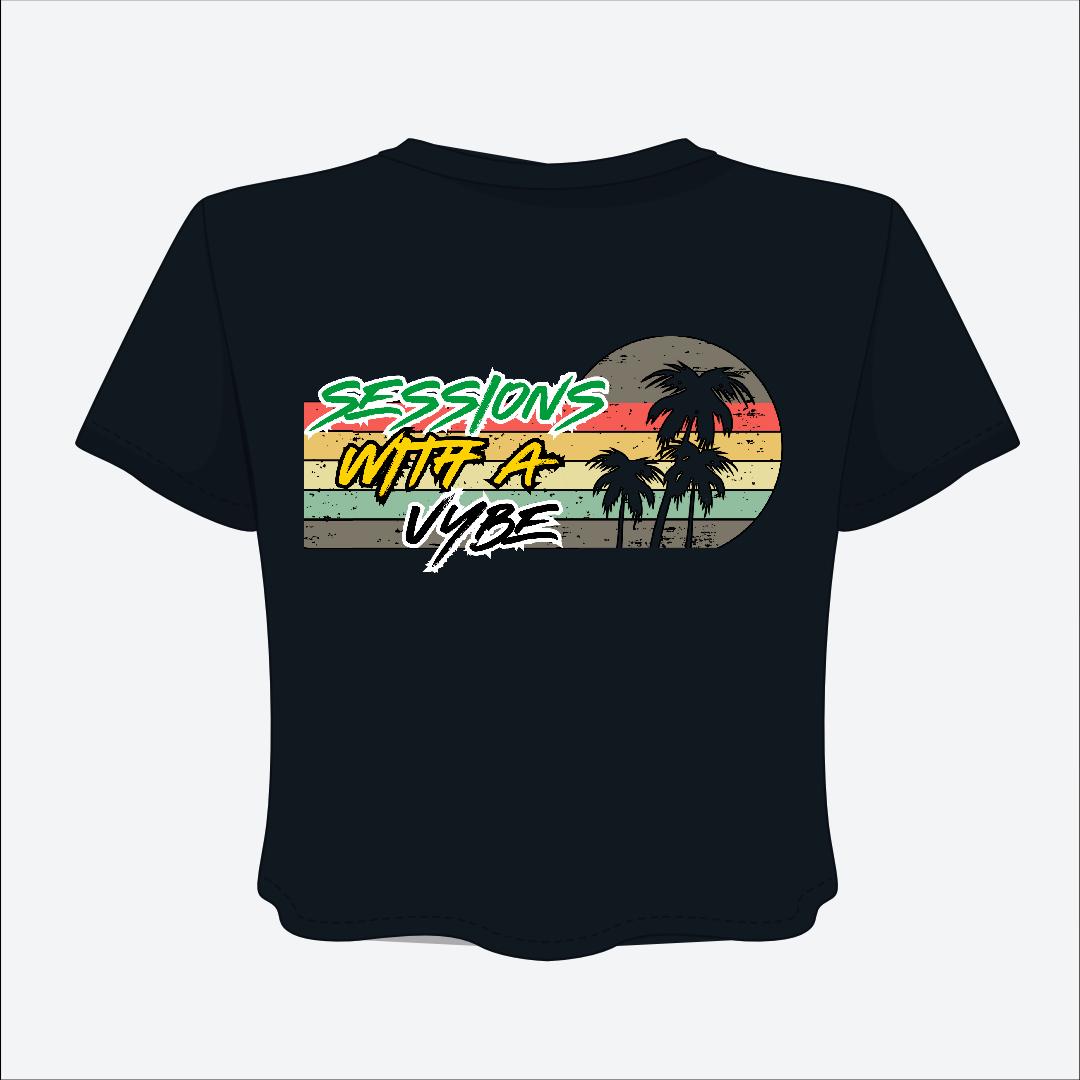 Sessions With A Vybe - 876 Crop Tee