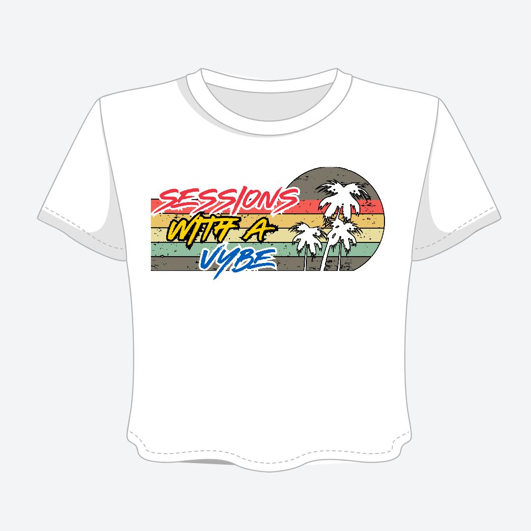 Sessions With A Vybe - Antiguan Crop Tee