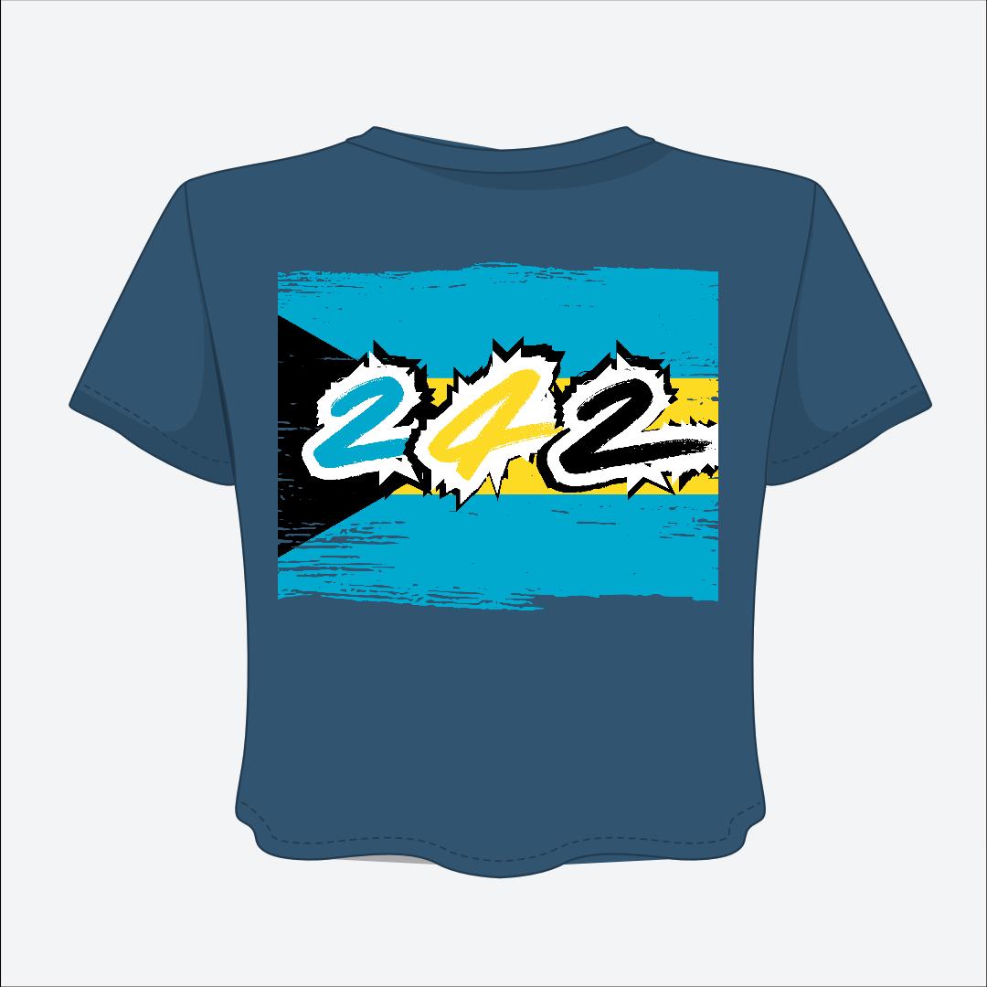 Sessions With A Vybe - Bahamian Crop Tee