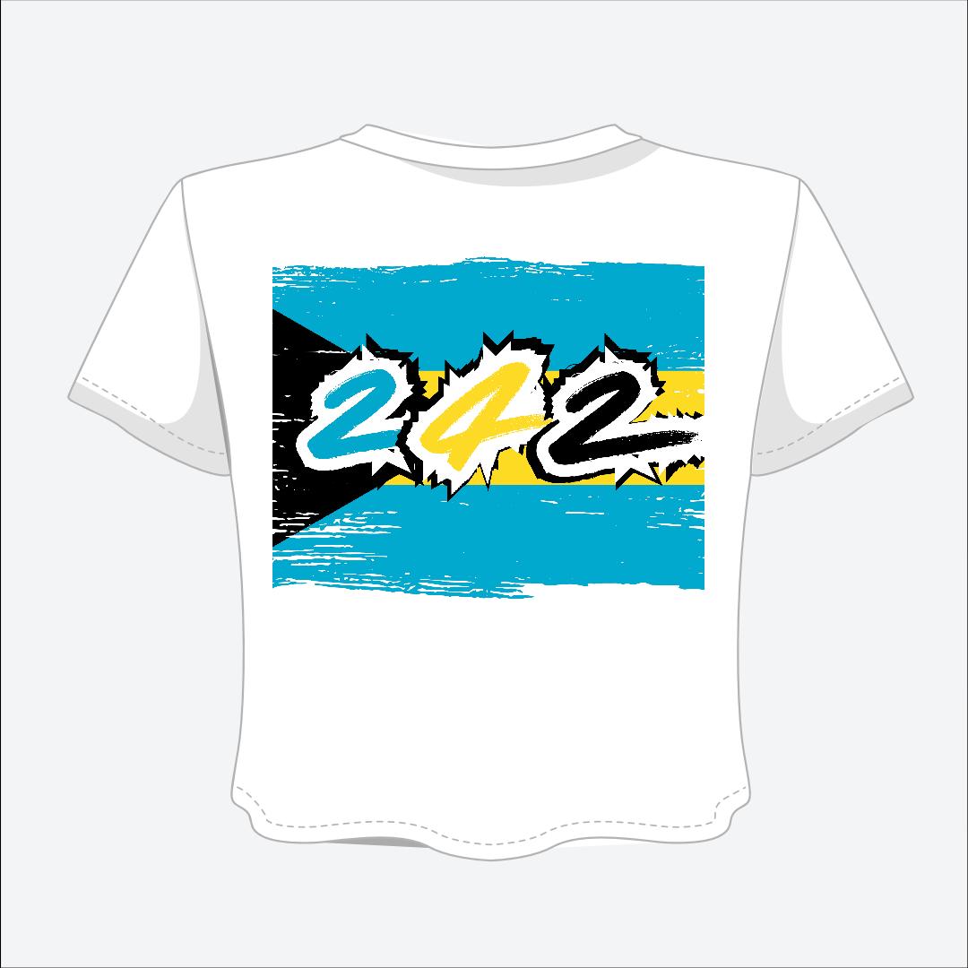 Sessions With A Vybe - Bahamian Crop Tee