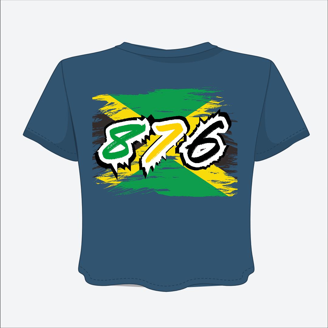 Sessions With A Vybe - Jamrock Crop Tee