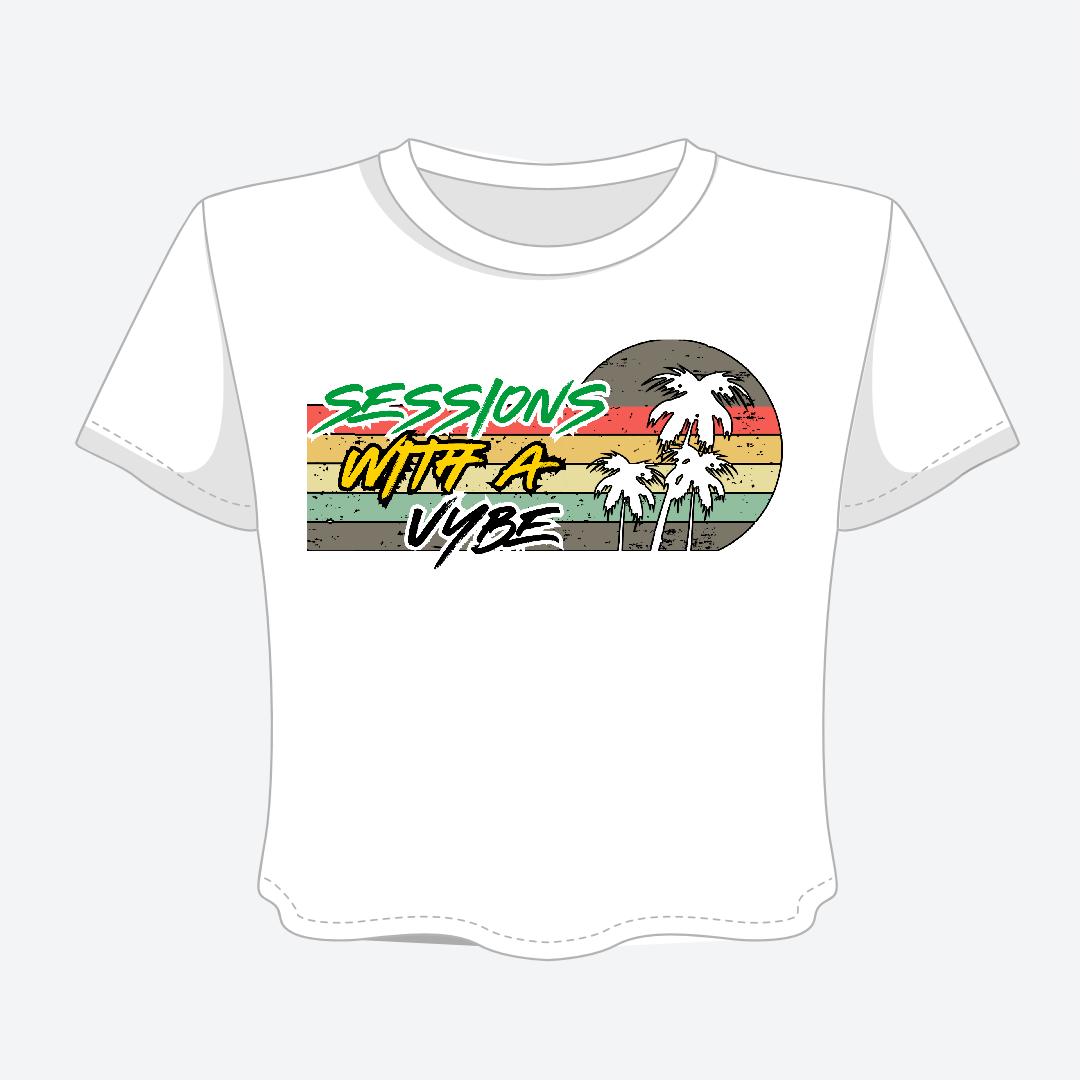 Sessions With A Vybe - Jamrock Crop Tee