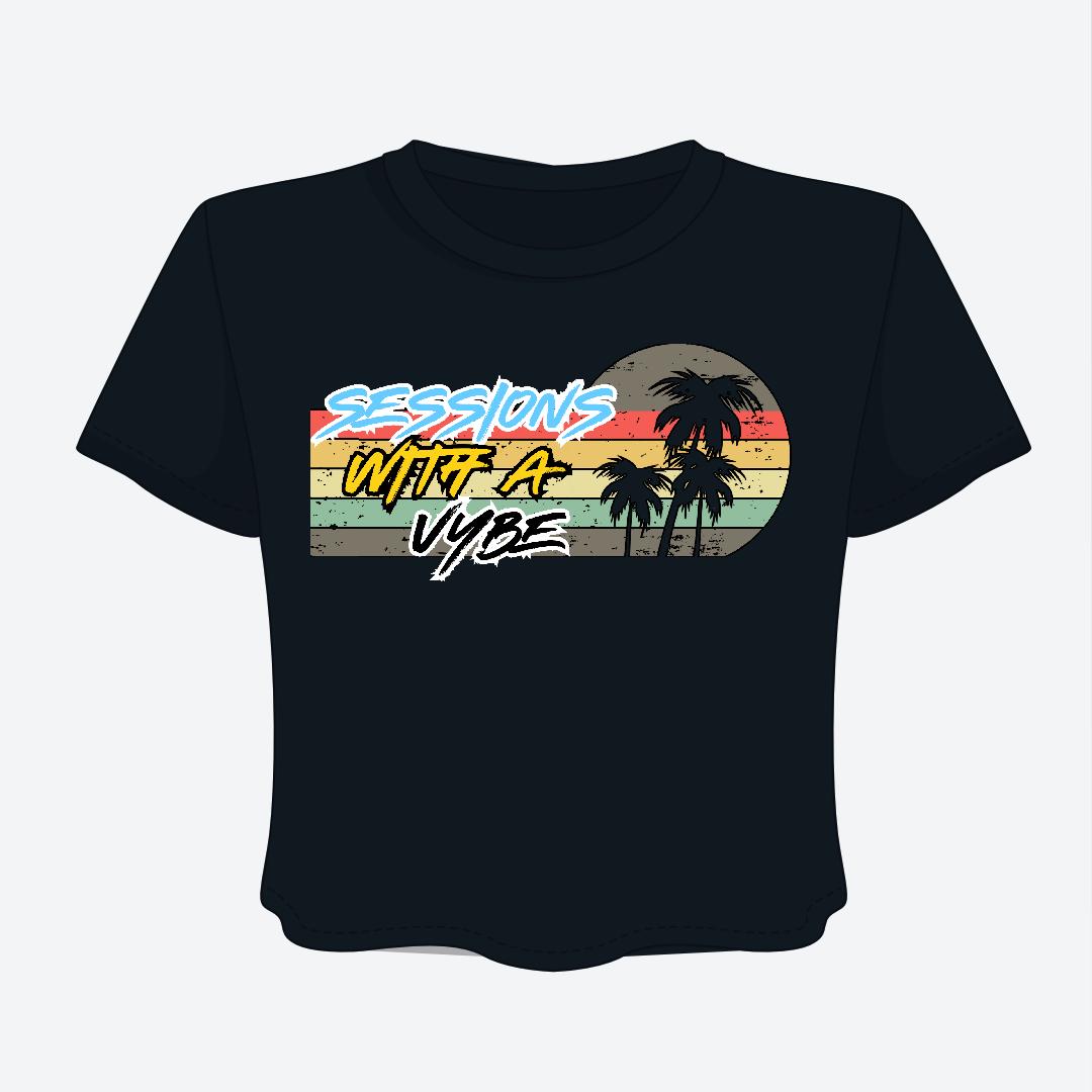 Sessions With A Vybe - 758 Crop Tee