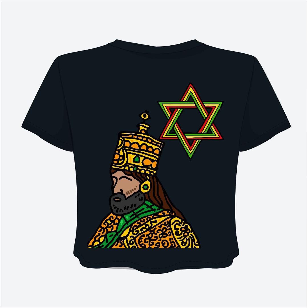 Sessions With A Vybe - Rasta Crop Tee