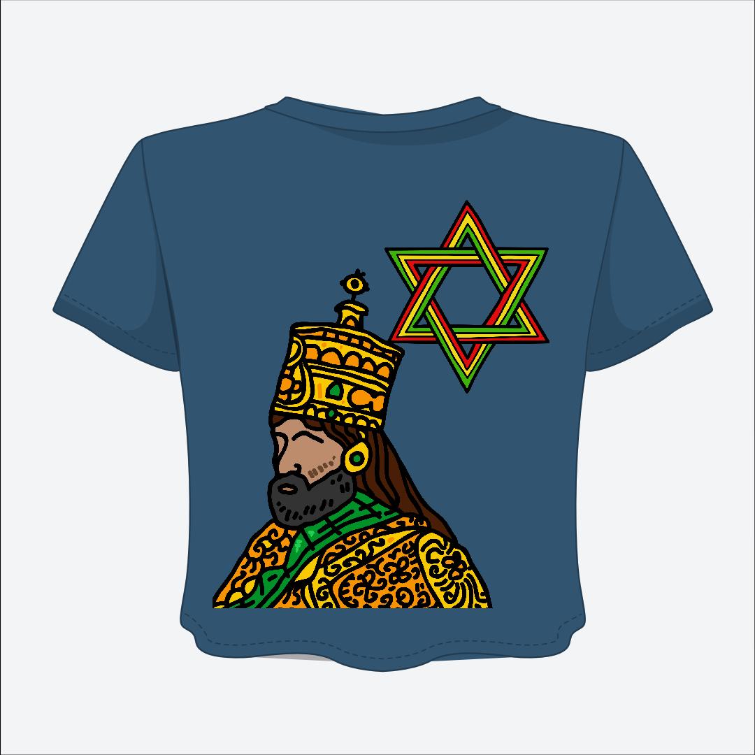 Sessions With A Vybe - Rasta Crop Tee