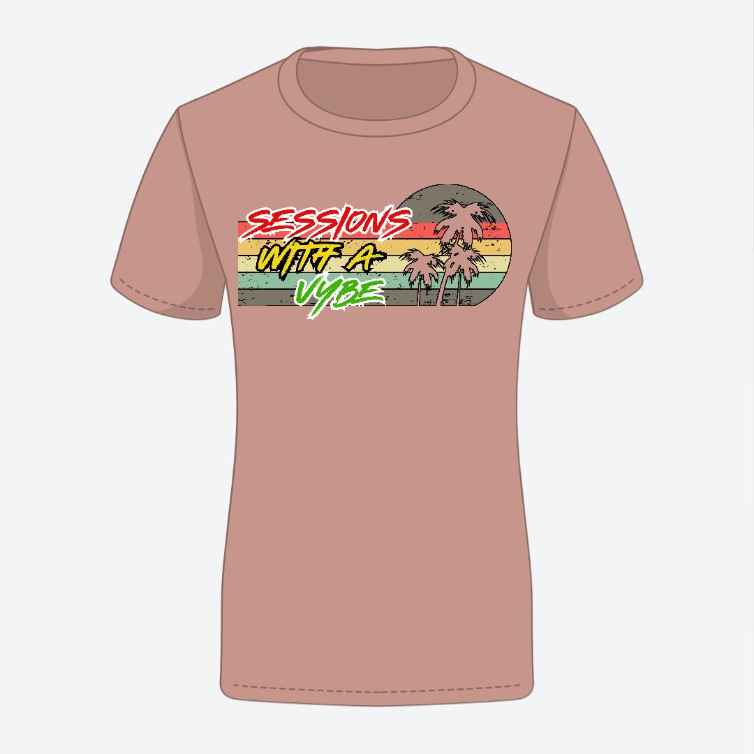 Sessions With A Vybe - Rasta Woman's Tee