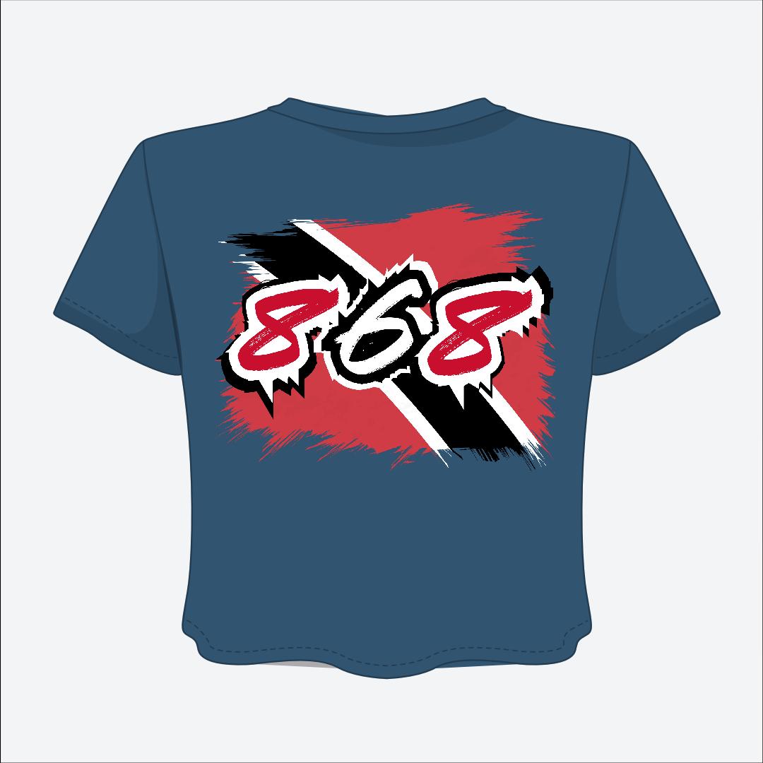 Sessions With A Vybe - Trini Crop Tee