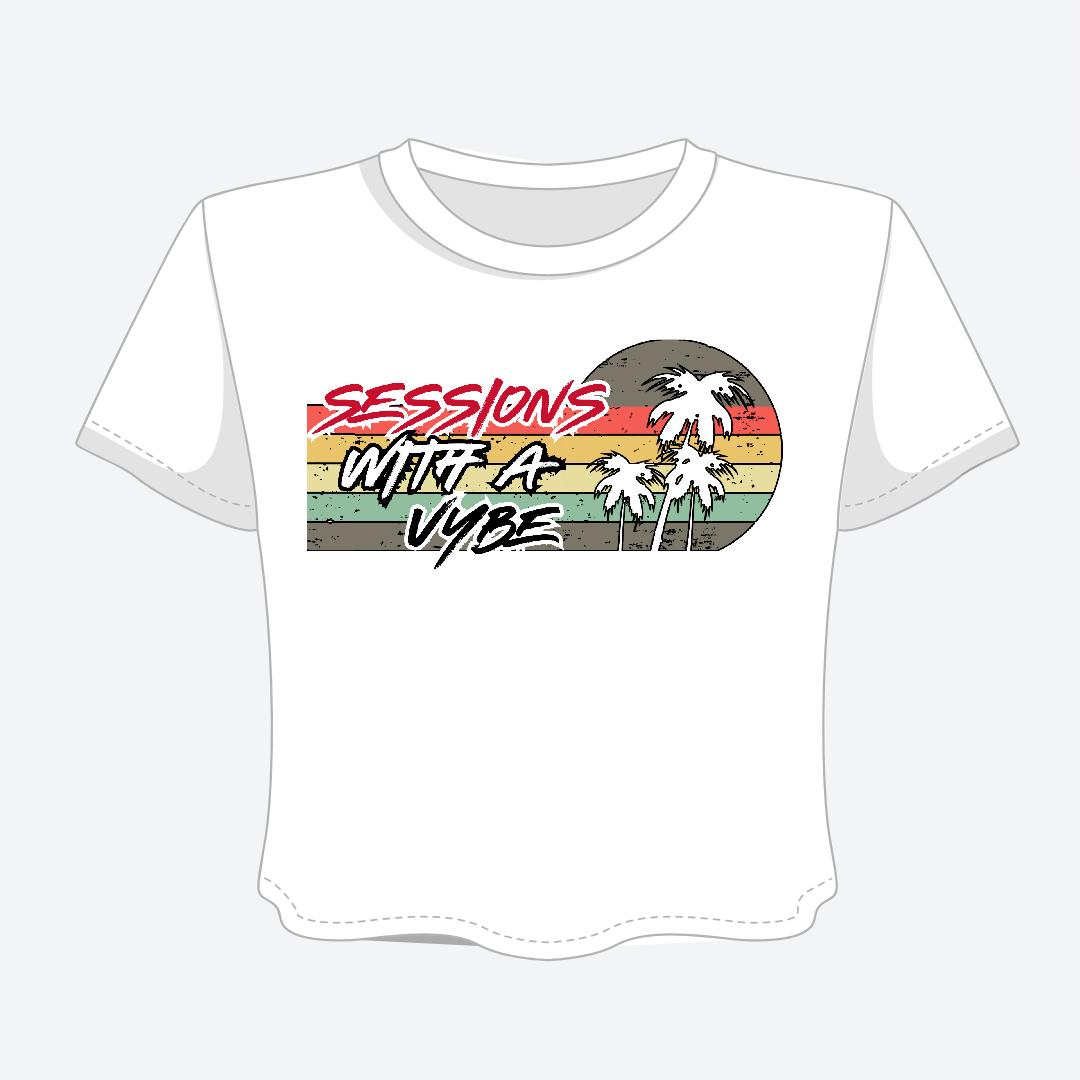 Sessions With A Vybe - Trini Crop Tee