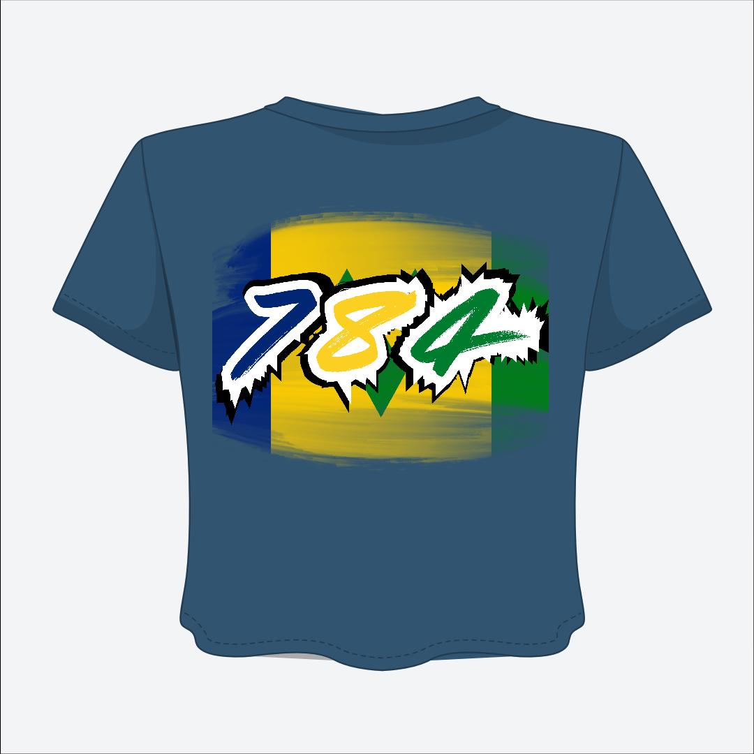 Sessions With A Vybe - Vincy Crop Tee